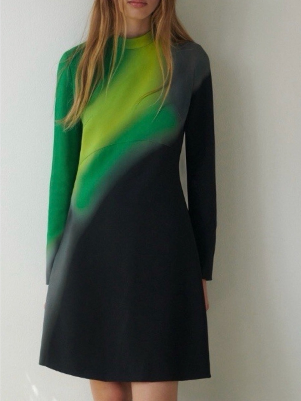 Women's AKRIS Punto Disco Print Shift Dress Size 40 US 4 $1490